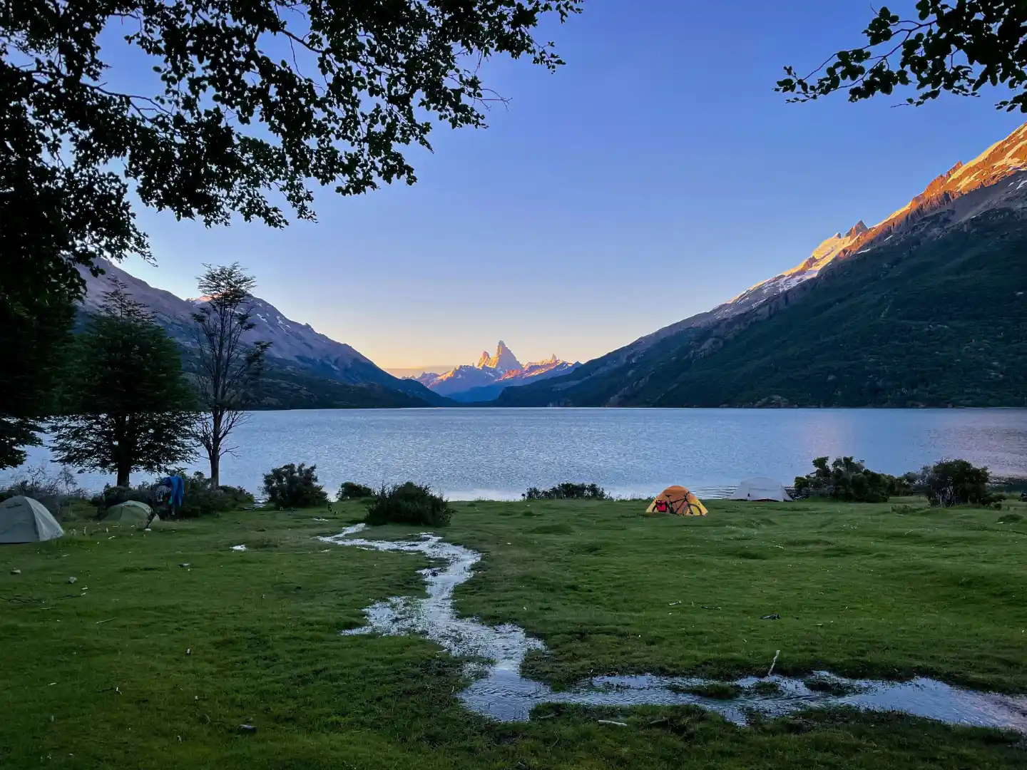 Paisaje de la Patagonia - Camping Granja Los Abuelos